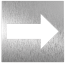 Pictograma inox - Flecha