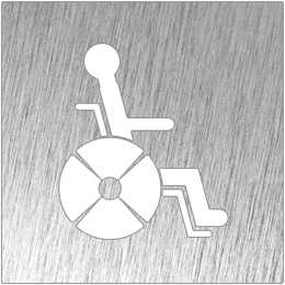 [082614] Pictograma *inox - Lavabo discapacitats