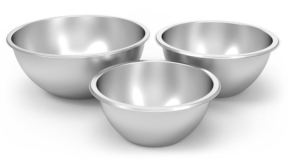 [480616] *Bowl d'acer inoxidable