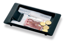Safata de canvi rectangular amb clip