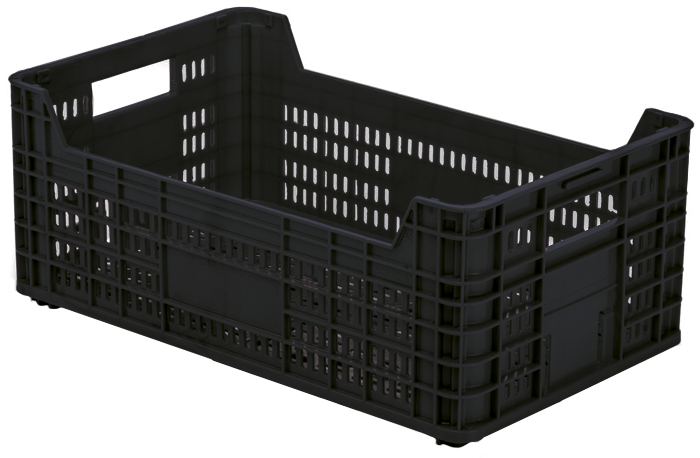 [483012] Cesta alimentaria negra