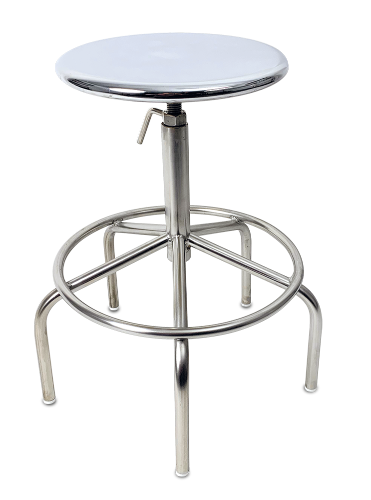 [482206] Tamboret *inox regulable