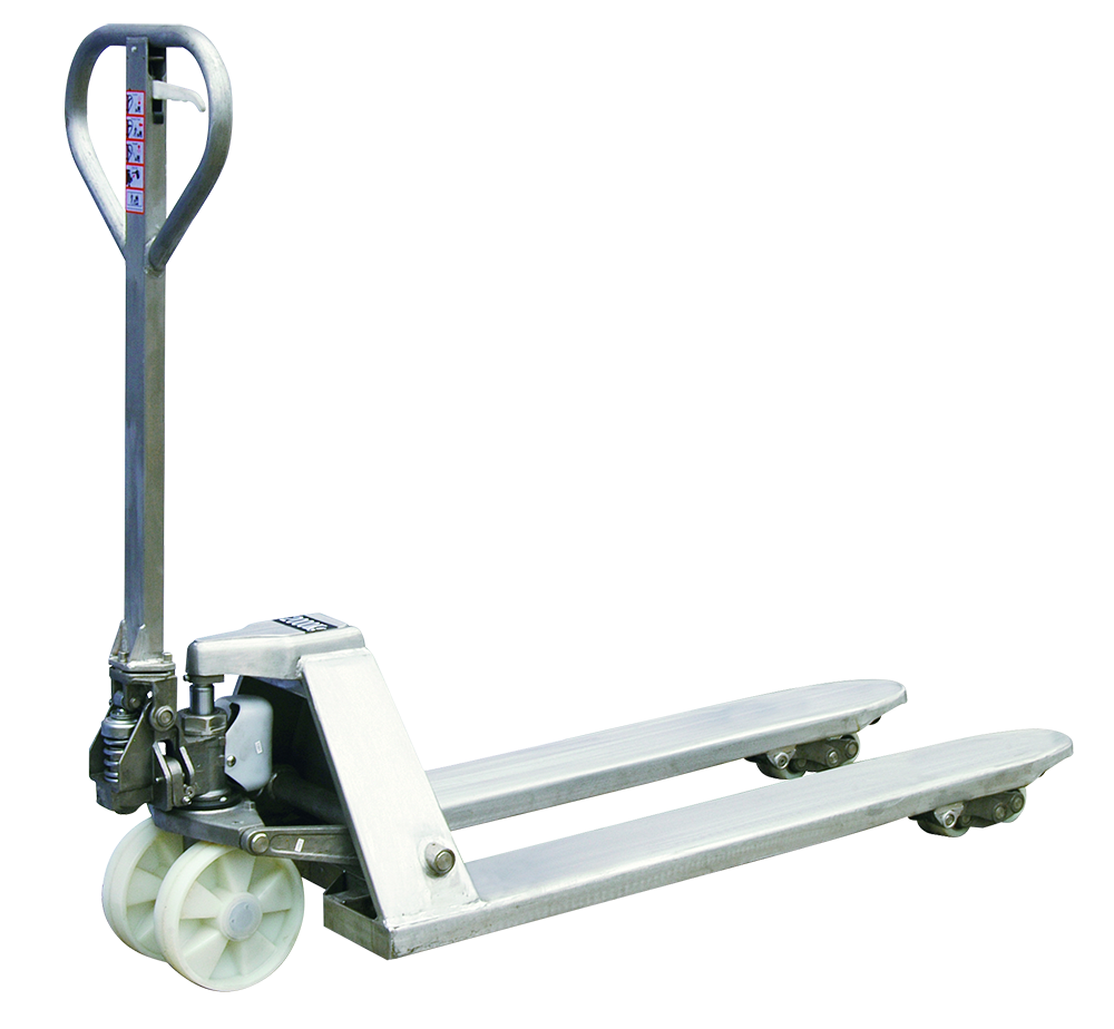 [480228] Transpaleta de acero inoxidable
