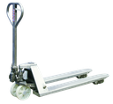 Transpaleta de acero inoxidable