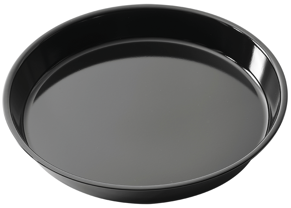 [480912] Bandeja redonda en acero esmaltado