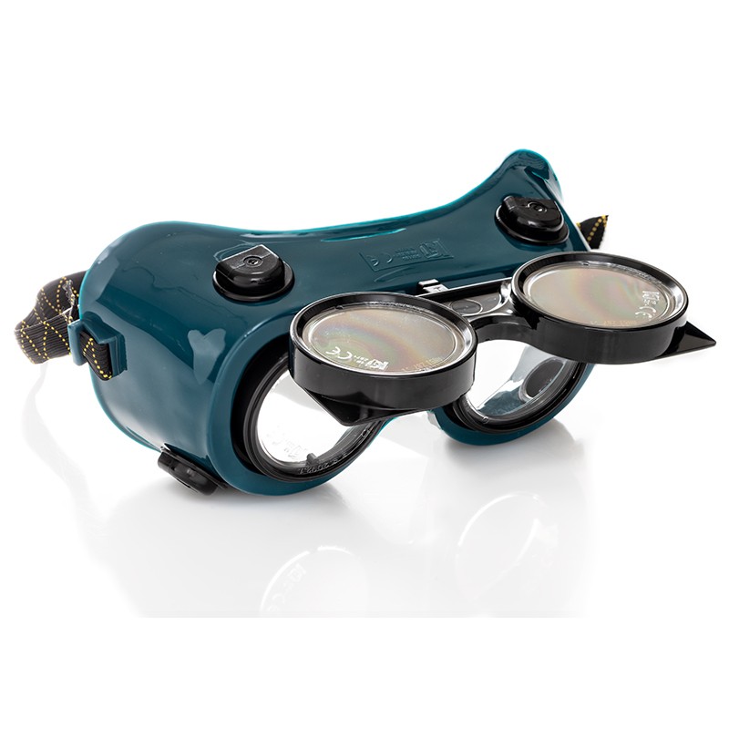[10910] Flippa, Gafas de Soldar de Pvc y Válvulas, Ocular Din5, 1f