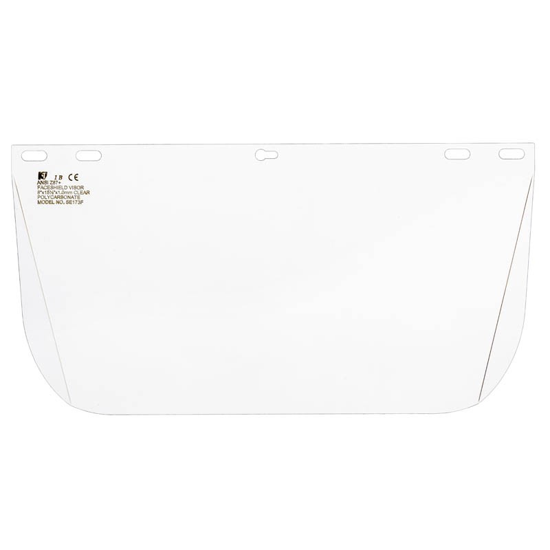 VISOR FACYPLUS, transparente con guardas laterales, 1B T 3 9