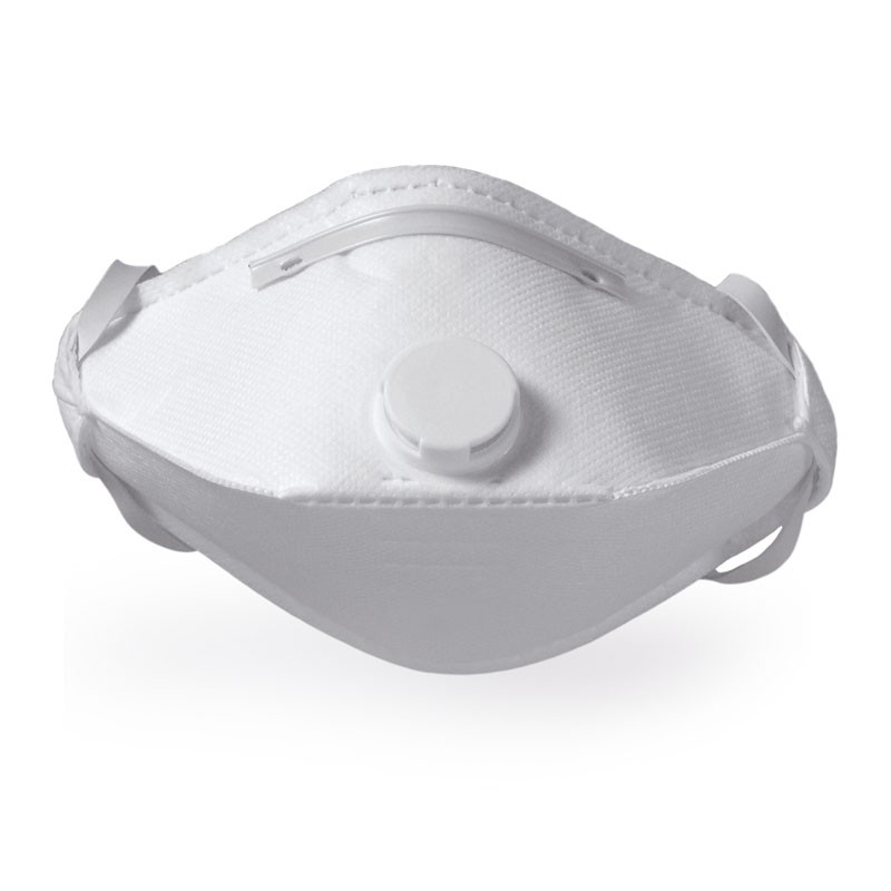 [31330] Ffp3 Nr D, Mascarilla Plegable Horizontal Válvula Metal Free