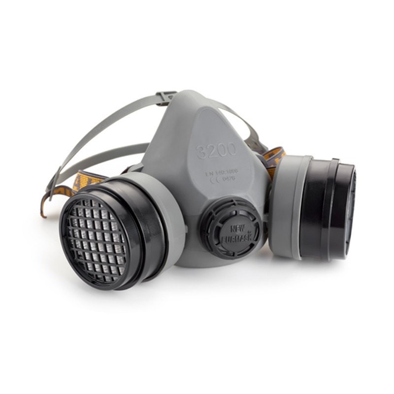 [37400-P3] NEW EUROMASK con filtros P3, clase 1 (incluye filtros)