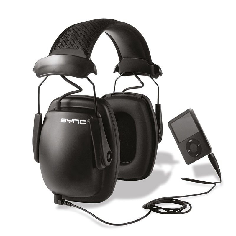 SYNC STEREO, protector auditivo para dispositivos SNR 31 dB