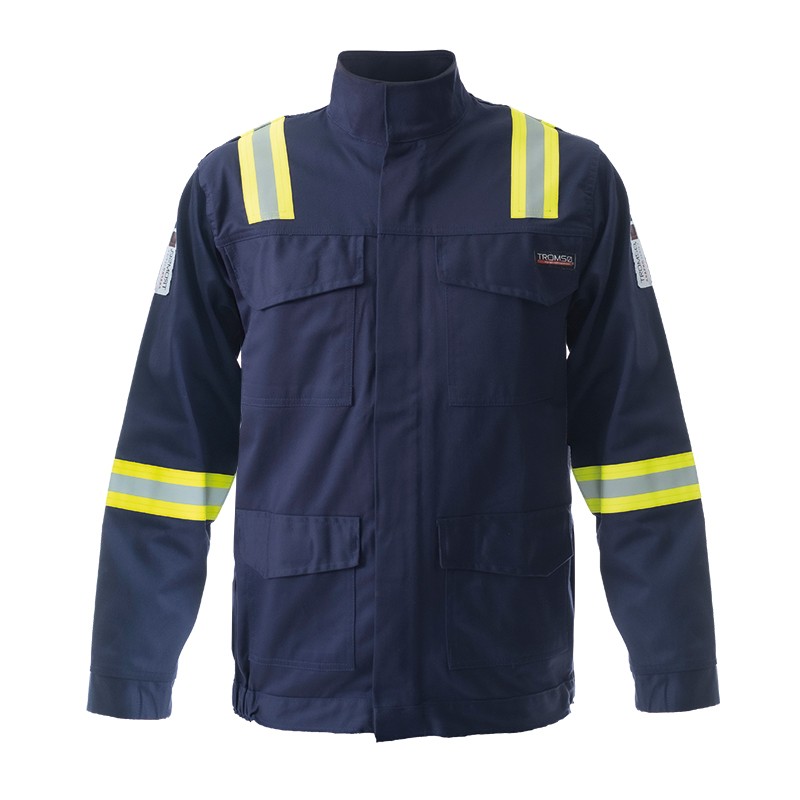 [135] ARAPRO, chaqueta multiprotección azul marino con reflectante