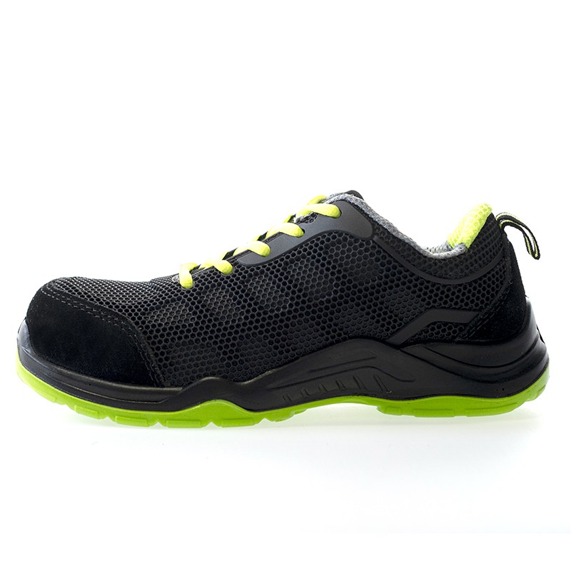 [246] Mario, Zapato S1p Deportivo Negro-verde Metal Free