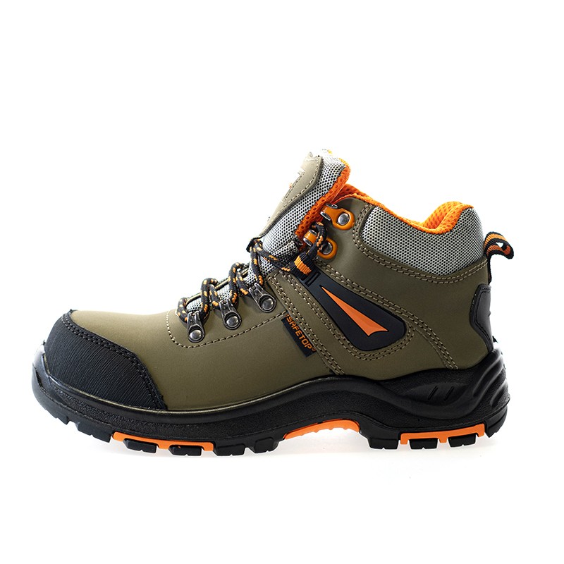 [242] Cancio, Bota S3 Hro 300ºc Hecha en Nobuck Khaki