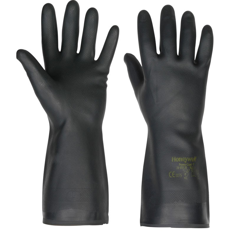 [G950-20] NEOFIT, guante químico de neopreno negro