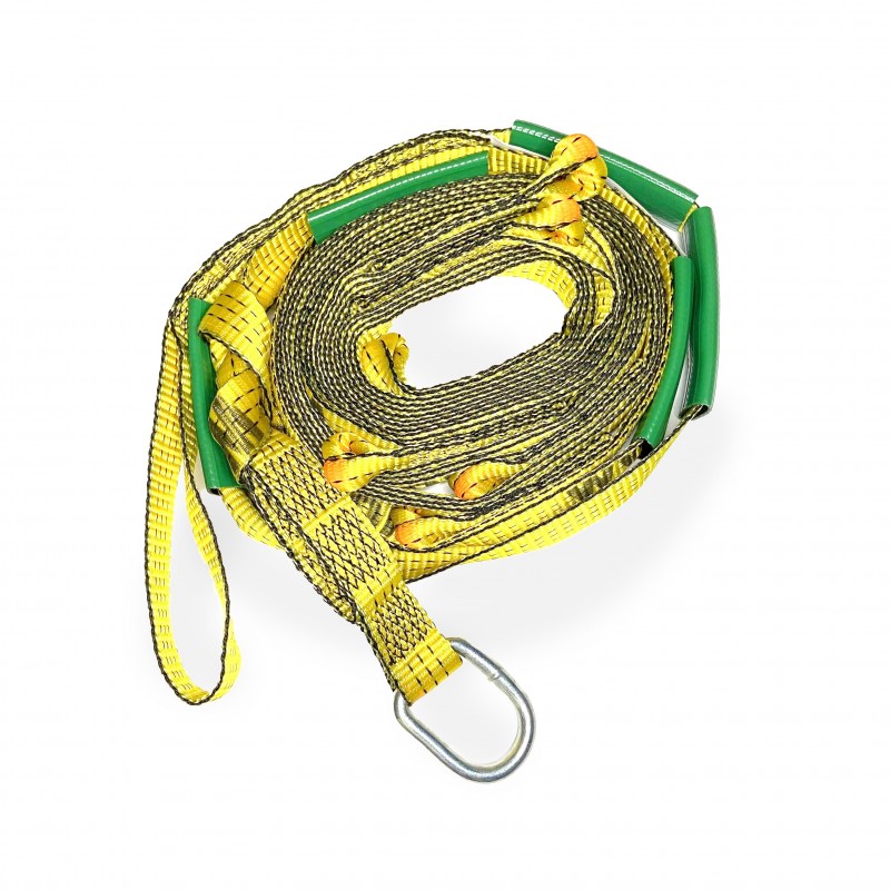 [80402] Anclaje Textil Vertical de 20 Mts C/loops de Enganche C/1,5m