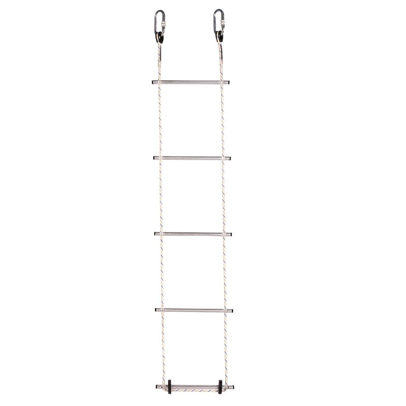 [80360] Escalera, Enrollable de Cuerda de 11 M y 37 Peldaños